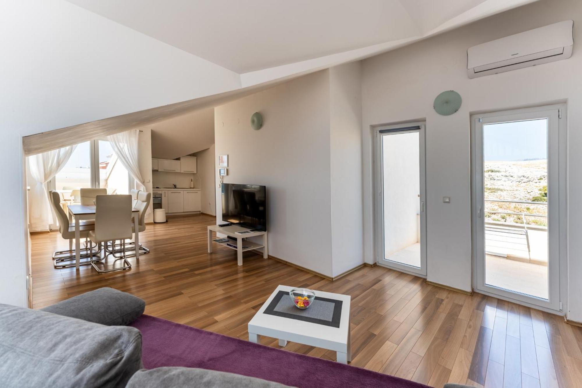 Apartments Barbati ノヴァリャ エクステリア 写真